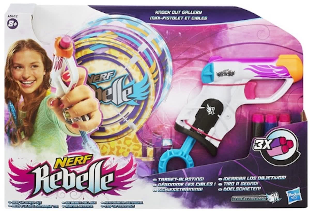 NERF Rebelle, knock out Gallery (Nerf), Hasbro
