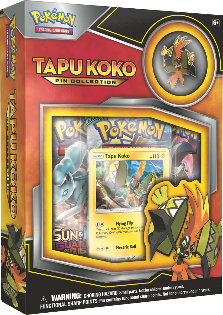 Pokemon Pin Collection: Tapu Koko (Pokemon), The Pokemon Company