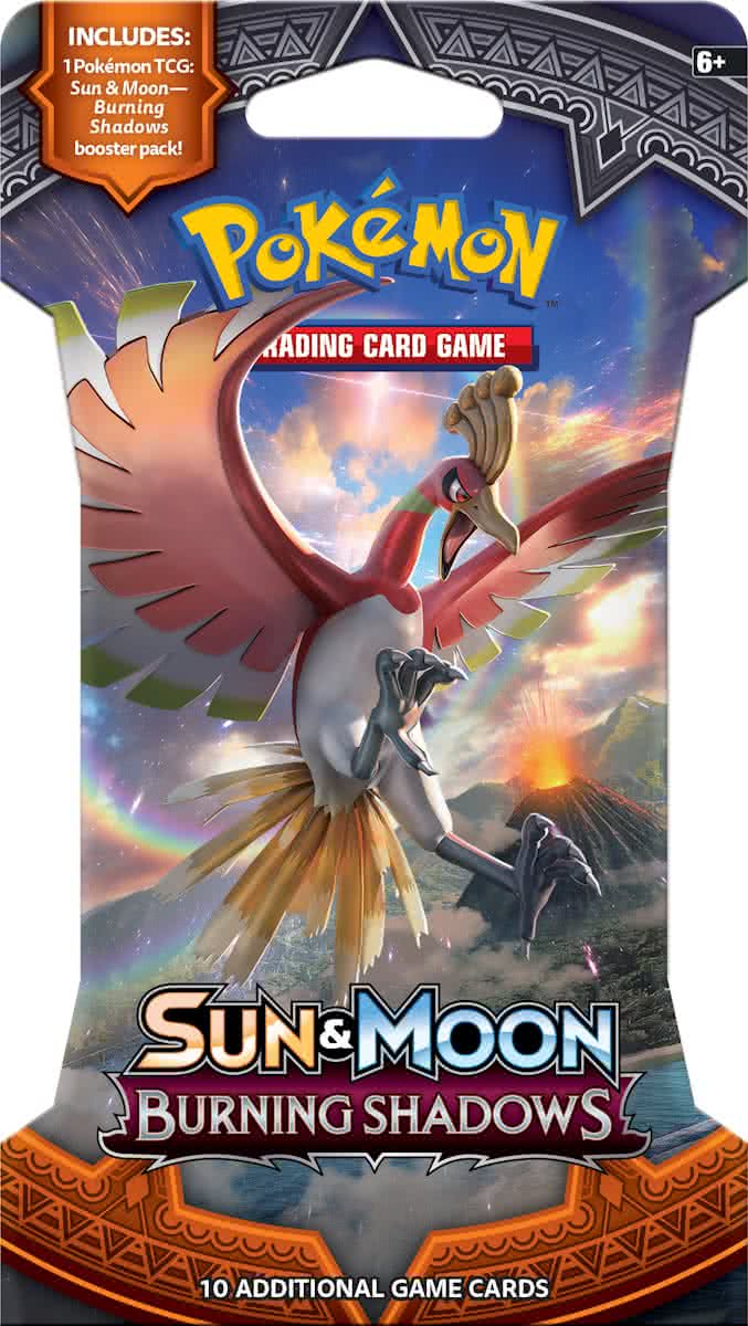 Pokemon Sun & Moon Burning Shadows Booster Pack Sleeved (Pokemon), The Pokemon Company